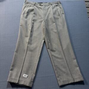 Club Room Pants Women Sz L Gray Pre-Owned Excellent